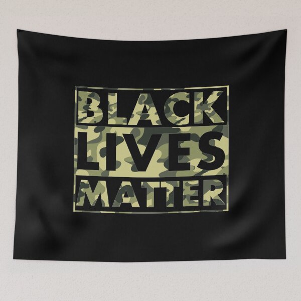 Item preview, Black Lives Matter (Camo) designed and sold by DIRTYDUNNZ.