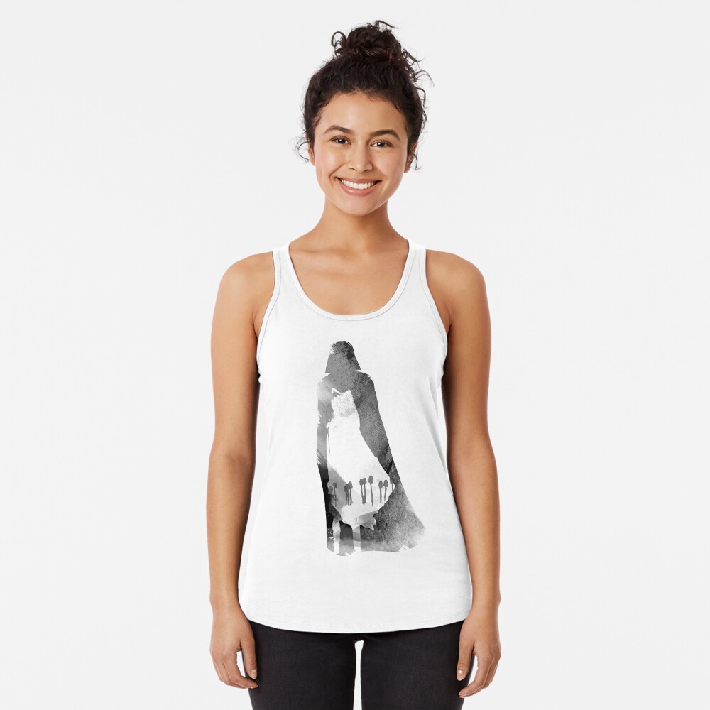 Vista previa del artículo con la obra «Camiseta con espalda nadadora», diseñado y vendido por Bluesuiter.