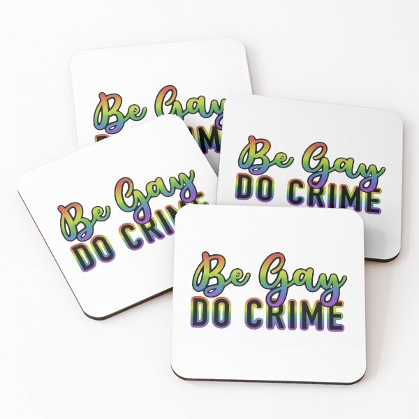 Item preview, Be Gay Do Crime designed and sold by spottedhound.
