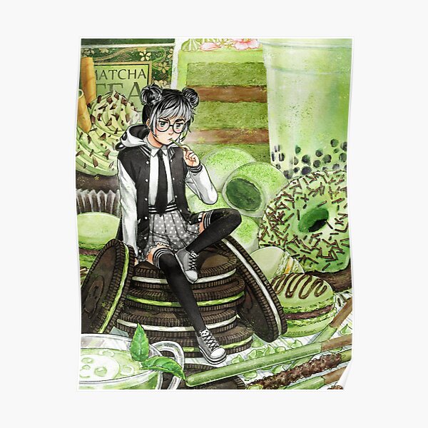 Mélodie du matcha Poster