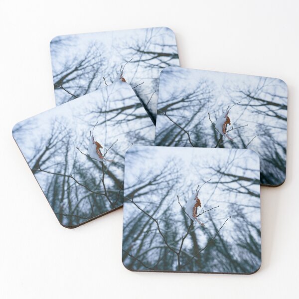 Item preview, leaf with snow designed and sold by Markus Holsträter.
