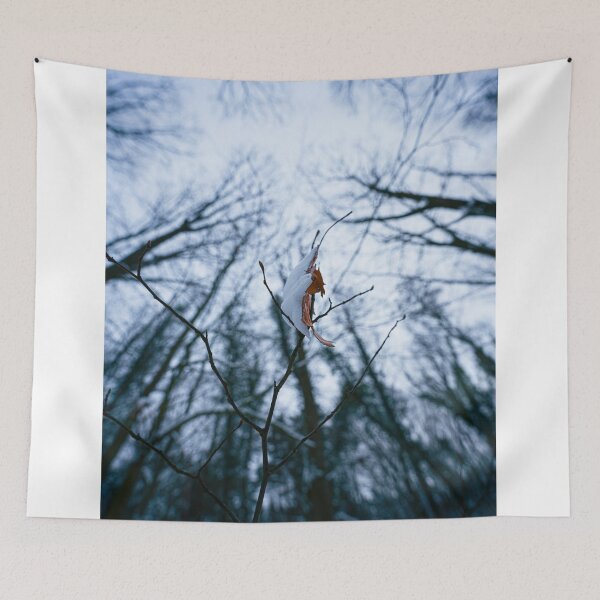 Item preview, leaf with snow designed and sold by Markus Holsträter.