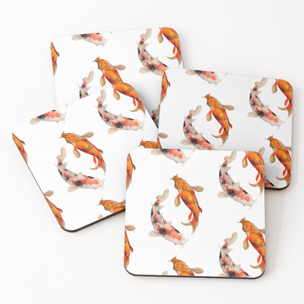Item preview, Koi Fish Japanese Carp Drawing designed and sold by Gotafeeling.