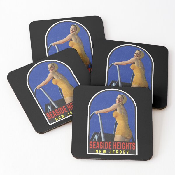 Item preview, Vintage Seaside Heights New Jersey Travel Decal  designed and sold by fearcity.
