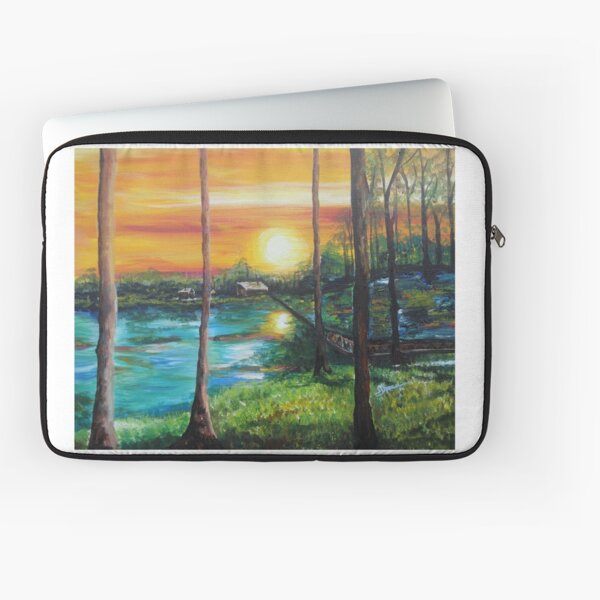 By the Lake Laptop Sleeve