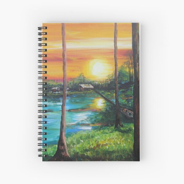 By the Lake Spiral Notebook
