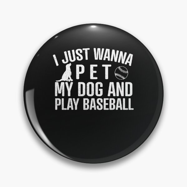 Artikelvorschau, Hund und Baseball Liebhaber entworfen und verkauft von Ryan89-Design.