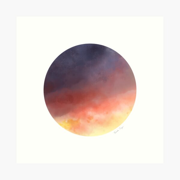 Cleveland Color Stories: 67th Sunset Art Print