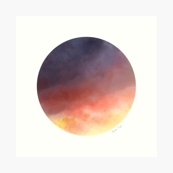 Cleveland Color Stories: 67th Sunset Art Print