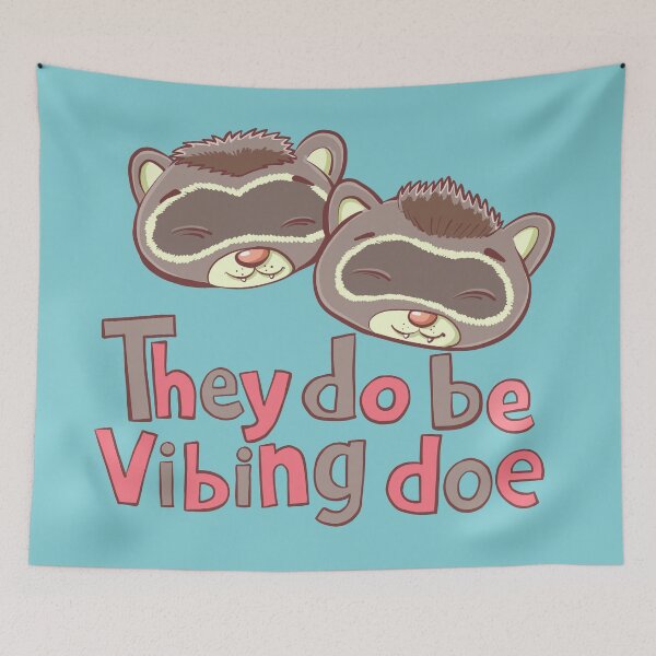 Item preview, They do be Vibing Doe designed and sold by duxpavlic.