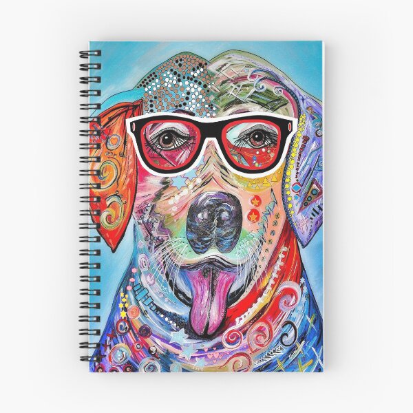 Item preview, Studious Labrador with Glasses designed and sold by EloiseArt.