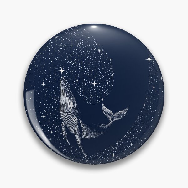 Item preview, starry whale designed and sold by AlirizaCAKIR.