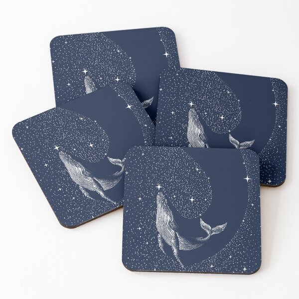 Item preview, starry whale designed and sold by AlirizaCAKIR.