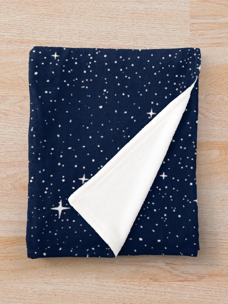 Imagen 3 de 6, Manta con la obra ballena estrellada, diseñada y vendida por AlirizaCAKIR.