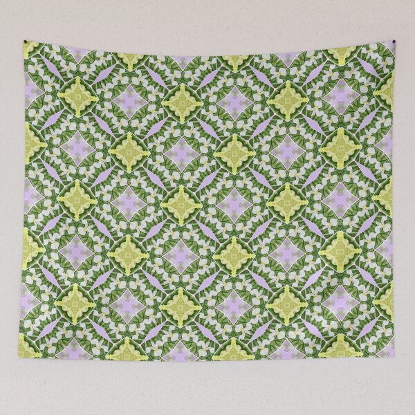 Item preview, Easter Florals Kaleidoscope 6 designed and sold by Maria Keady.
