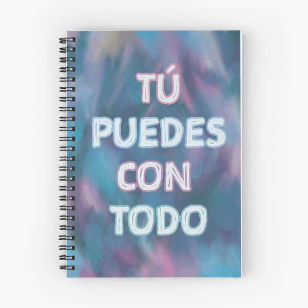 Item preview, "You can do anything", motivational message in Spanish designed and sold by AnimalBloo.