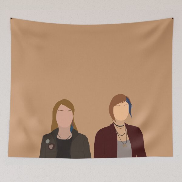 Item preview, Life is Strange Before The Storm Chloe and Rachel Digital Art Sticker designed and sold by senaeksi.