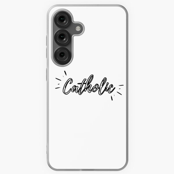 Item preview, Catholic (black hollow text) designed and sold by Grace Feucht.