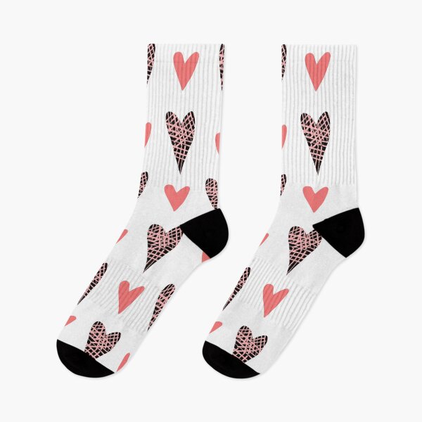 Item preview, Valentine`s Day pattern with hearts designed and sold by NinaJayasinghe.