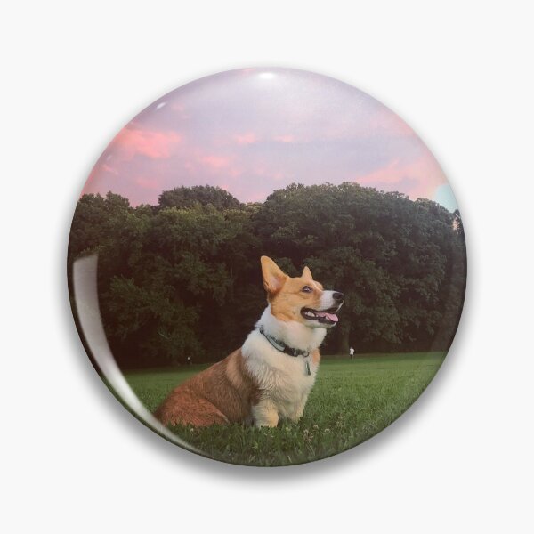Item preview, Corgi Puppy in the Sunset Park designed and sold by asheria.