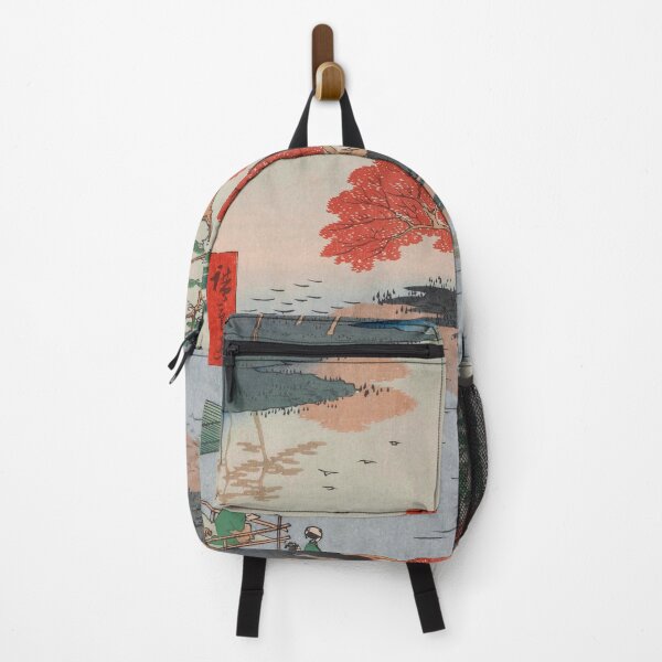 Item preview, Inside Akiba Shrine Vintage Ukiyo-e Japanese Art designed and sold by VintageArchive.