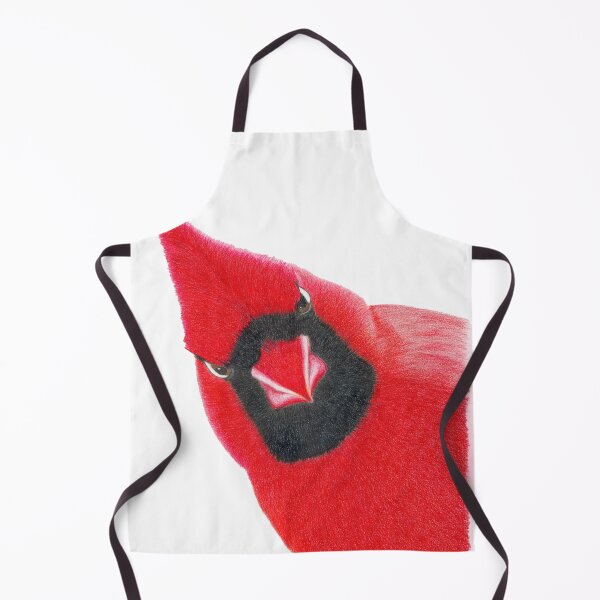 Item preview, Winston the redbird staredown designed and sold by birdchickie.