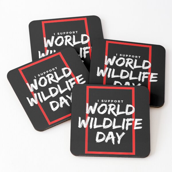 Item preview, I Support World Wildlife Day designed and sold by SeanRichar.