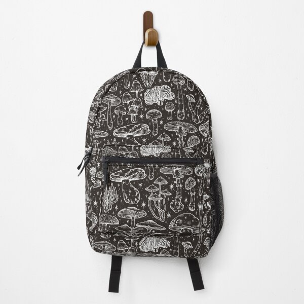 Item preview, Deadly Mushrooms in Black designed and sold by Paisley Yazel.