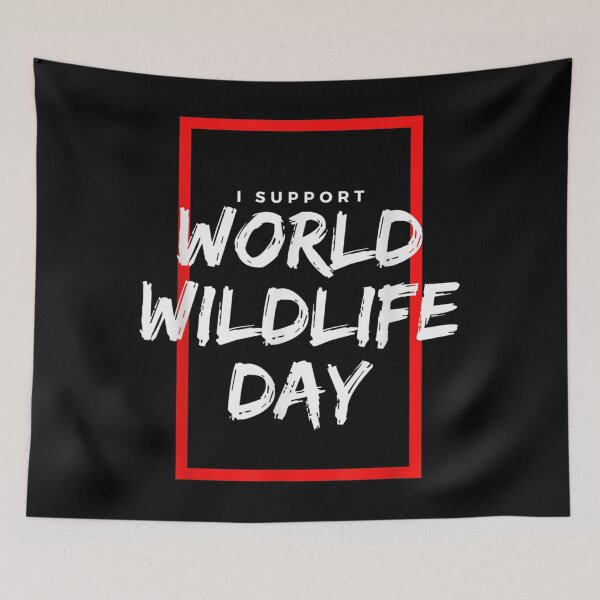 Item preview, I Support World Wildlife Day designed and sold by SeanRichar.