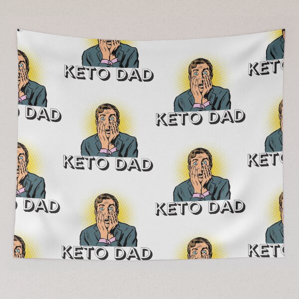 Item preview, Keto Dad designed and sold by WorldPrintTees.
