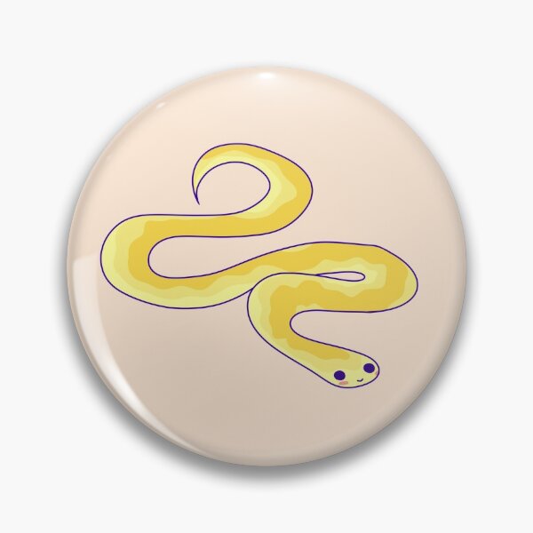 Item preview, Cute Yellow Snake designed and sold by ForTheFrogWar.