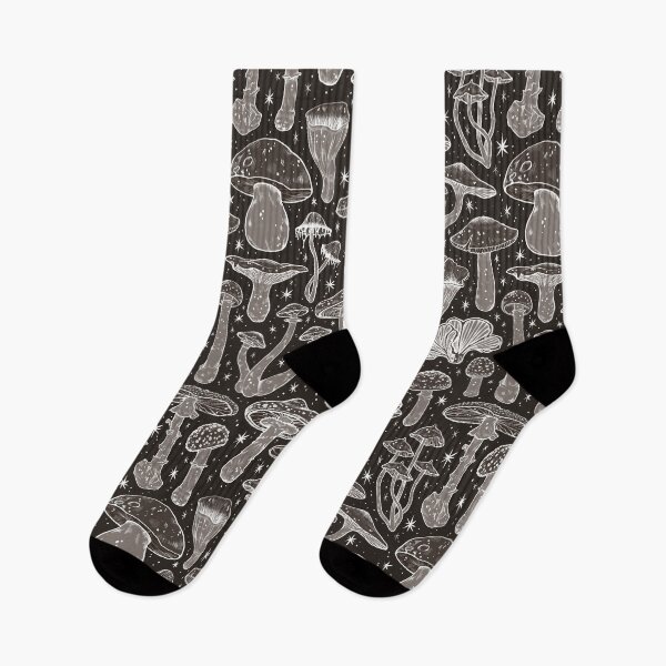 Item preview,  Deadly Mushrooms Ghostly Grey designed and sold by Paisley Yazel.