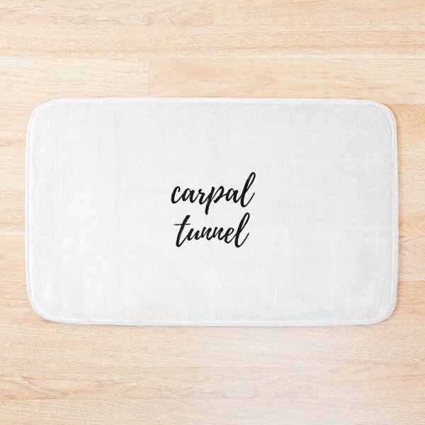 Item preview, carpal tunnel Cursive text designed and sold by Omniodise.