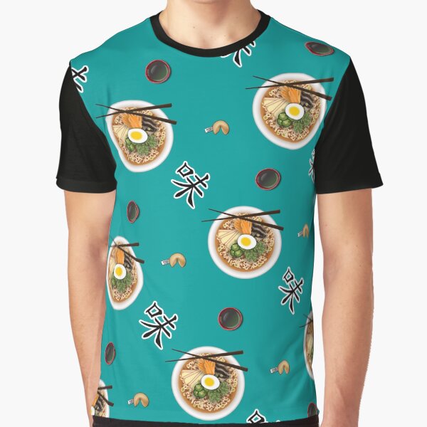 Item preview, Bowl of Ramen Yummy Soup! Green Pattern designed and sold by Apartment12.