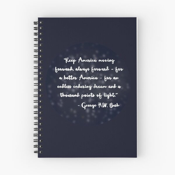 Item preview, “A Thousand Points of Light” George HW Bush designed and sold by GrellenDraws.