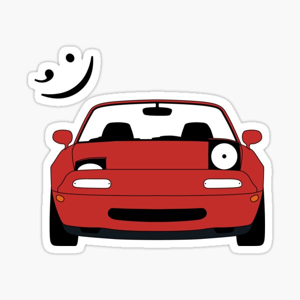 Mazda Mx5 Stickers | Redbubble