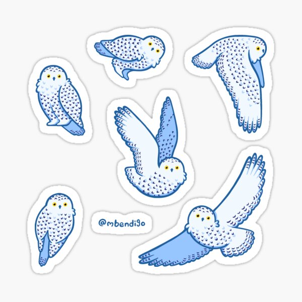 Item preview, Snowy Owls designed and sold by Macbendigo.