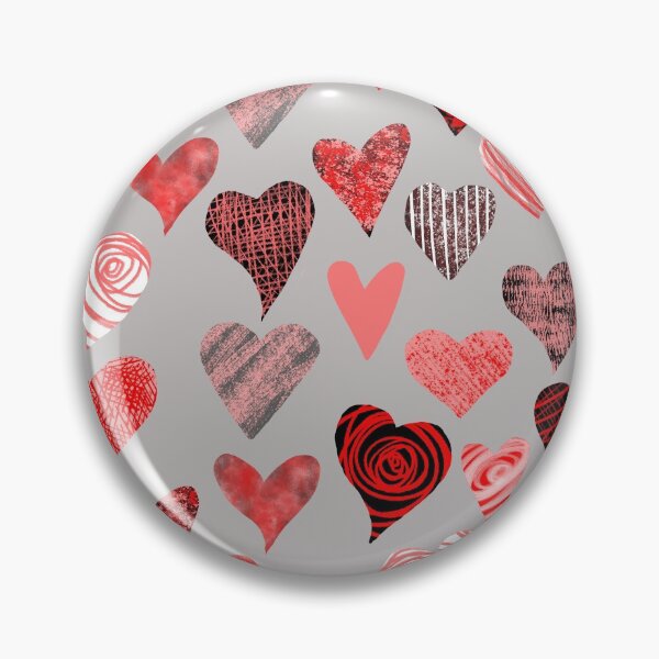 Item preview, Romantic Valentine`s Day symbol of love textured pattern designed and sold by NinaJayasinghe.