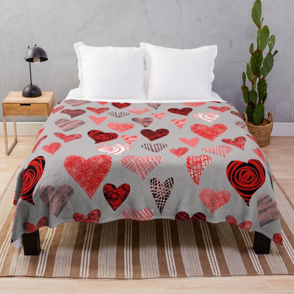Item preview, Romantic Valentine`s Day symbol of love textured pattern designed and sold by NinaJayasinghe.