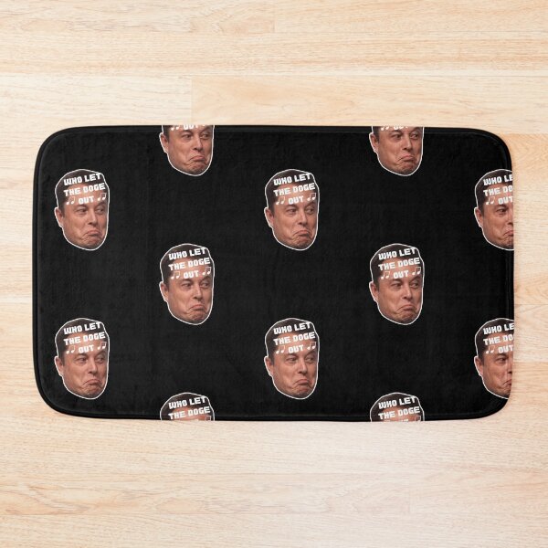 Item preview, WHO LET THE DOGE OUT ELON MUSK designed and sold by Gotafeeling.