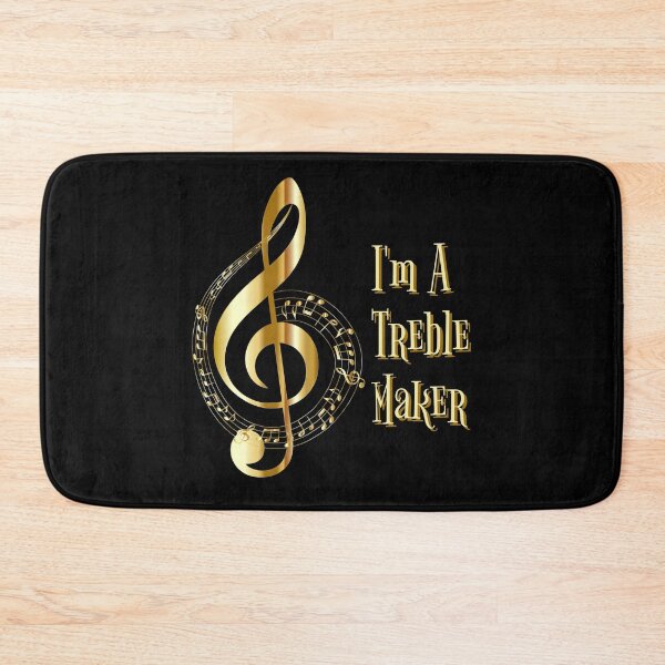 Item preview, I'm A Treble Maker Treble Clef Music Note designed and sold by TheButtonCrew.