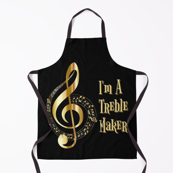 Item preview, I'm A Treble Maker Treble Clef Music Note designed and sold by TheButtonCrew.