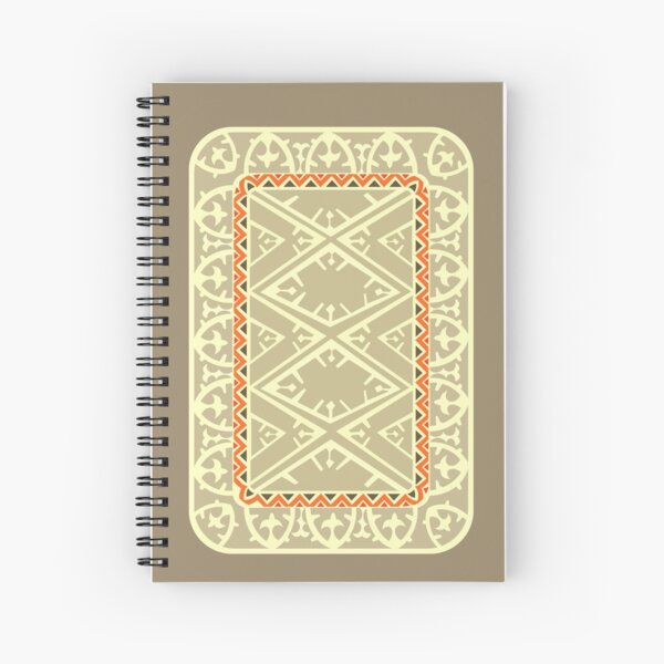 Altai folk ornament Spiral Notebook
