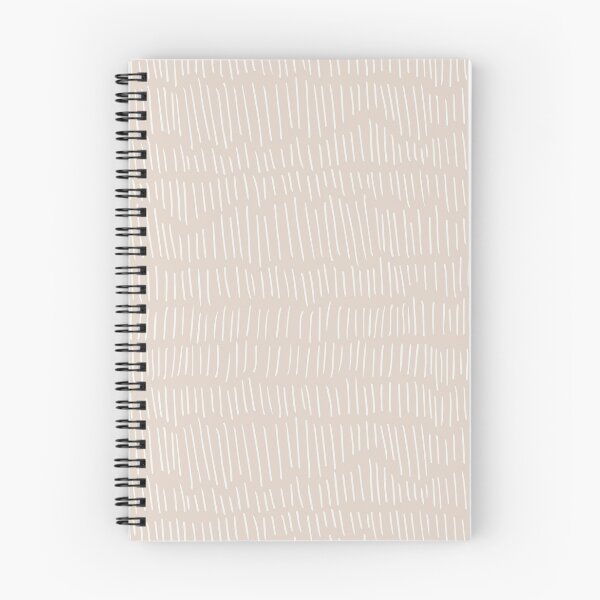 Item preview, Counting Strokes, beige and white designed and sold by Linda Skaret.