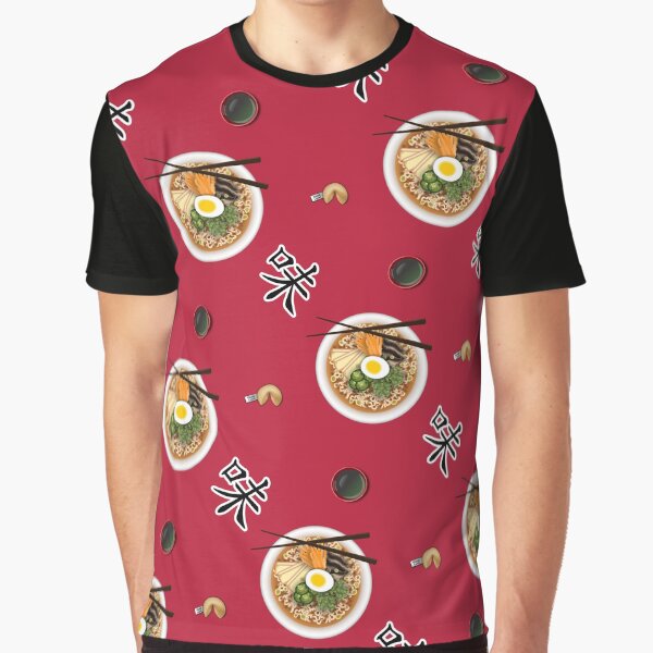 Item preview, Bowl of Ramen Yummy Soup! Red Pattern designed and sold by Apartment12.