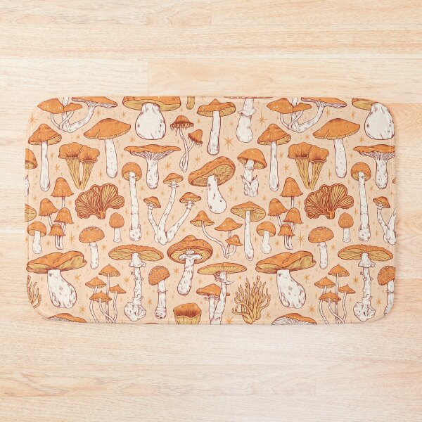 Item preview,  Deadly Mushrooms Orange Creme designed and sold by Paisley Yazel.