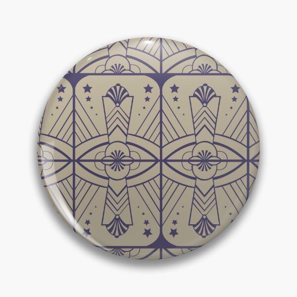 Item preview, decorative vintage abstract colored pattern designed and sold by ErhanArt.
