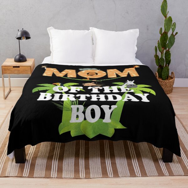 Item preview, Mom Of The Birthday Boy Zoo Theme Animal Party designed and sold by koenhfu06.