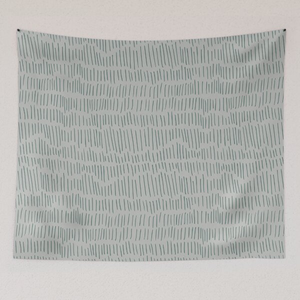 Item preview, Counting Strokes, blue and green designed and sold by Linda Skaret.