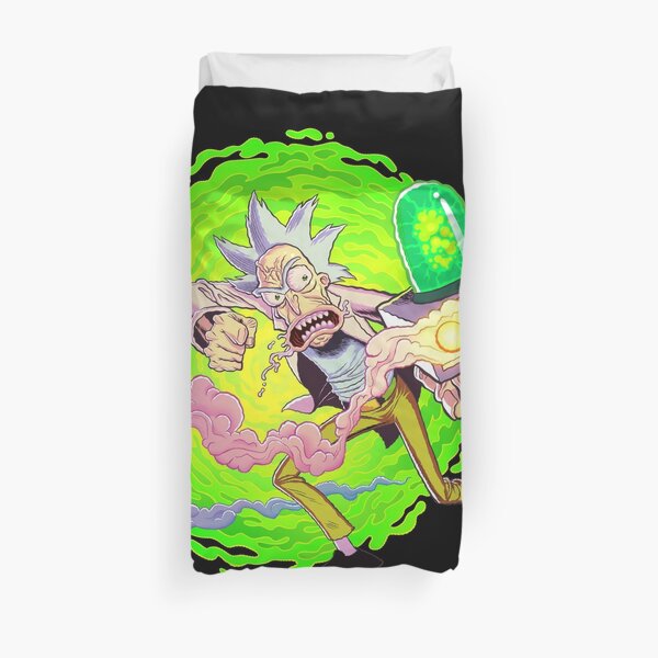 Rick's Portal Duvet Cover